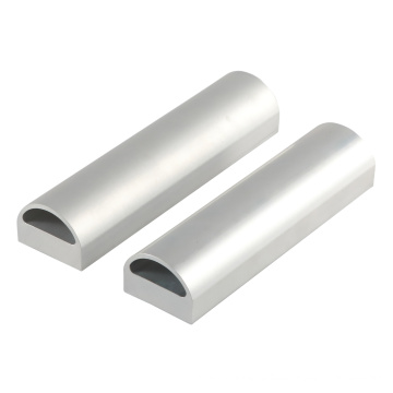 Tubo de aluminio de tubo ovalado de extrusión de extrusión de aluminio sin costura profesional